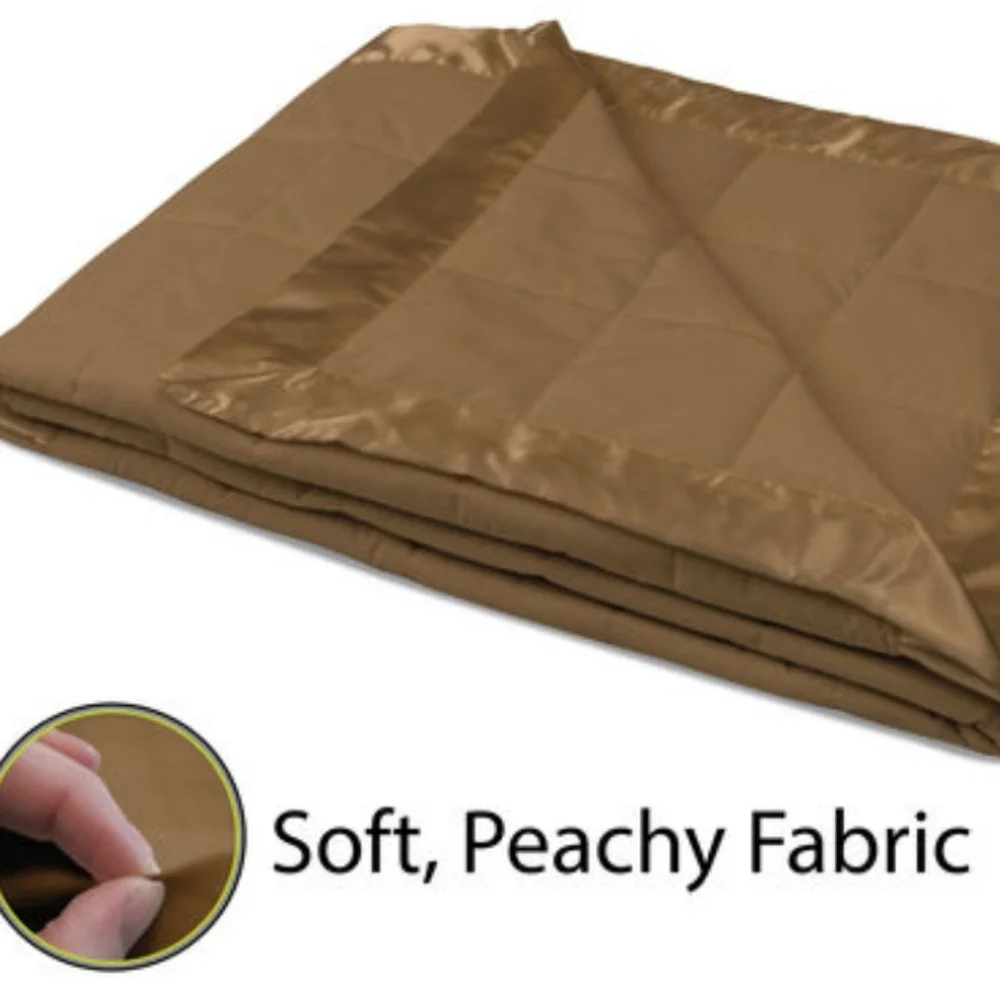 💕HP💕NEW Khaki Microfiber Down Alternative Blanket💕
